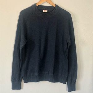 Mossimo Knit Sweater Navy Blue Size M
